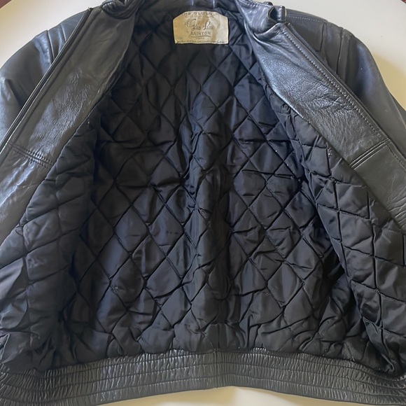 Motorcycle Leather Jacket - Picture 3 of 4